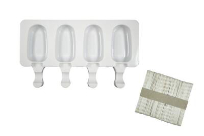 Magnum Silikon Dondurma Kalıbı 4'lü Küçük Boy KHK188 - 2