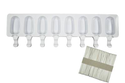 Magnum Silikon Dondurma Kalıbı 8'li Küçük Boy KHK934 - 6