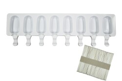 Magnum Silikon Dondurma Kalıbı 8'li Küçük Boy KHK934 - 4