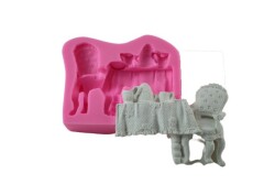 Masa Sandalye Silikon Kalıbı PANO-82 - 