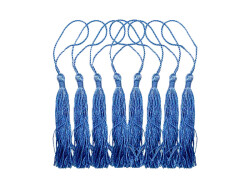 Mavi Püskül 8 Adet - 2