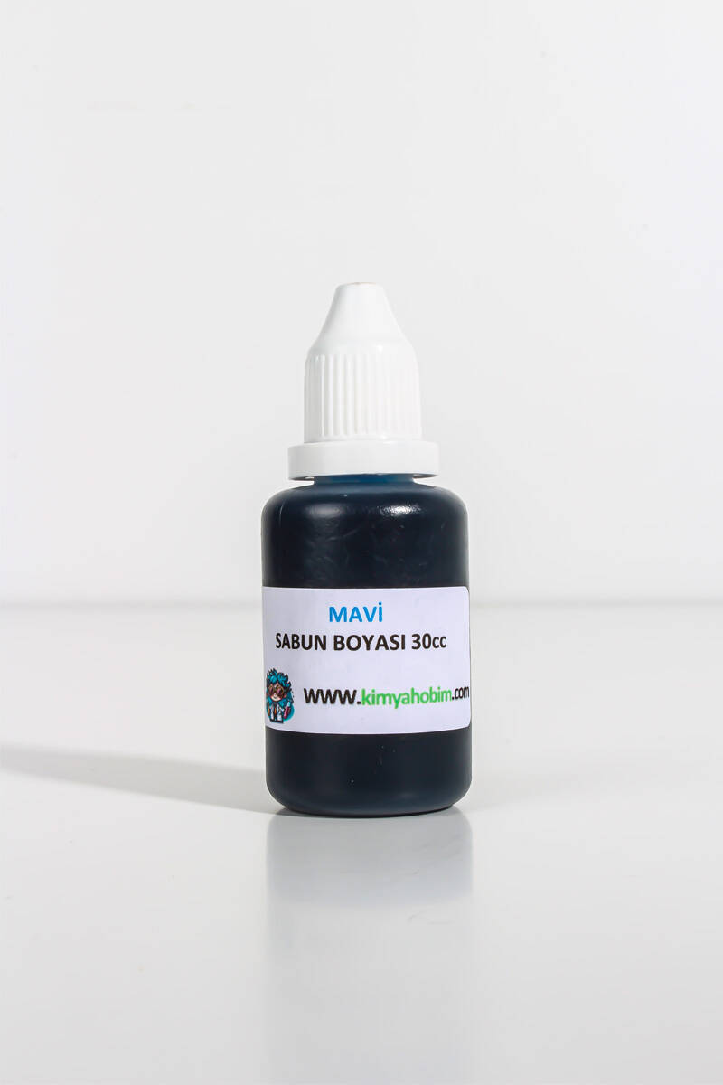 Mavi Sıvı Sabun Boyası 30CC - 1