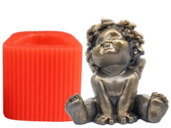 Melek Silikon Mum Kalıbı KHM104 - 