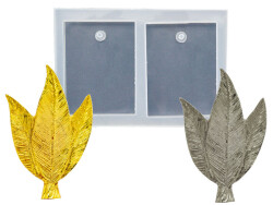 Mermer Model Lokumluk Tepsi Epoksi Reçine Kalıbı KHE803 - 