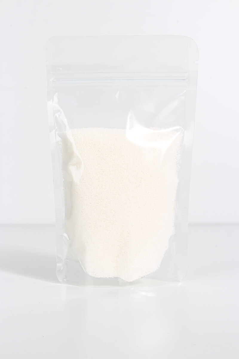 Metalik Beyaz Renk İnci Tozu Mum 100GR - 