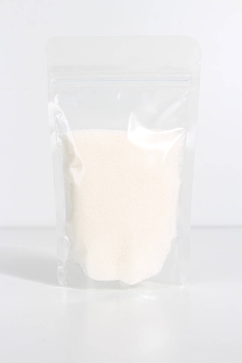 Metalik Beyaz Renk İnci Tozu Mum 100GR - 1