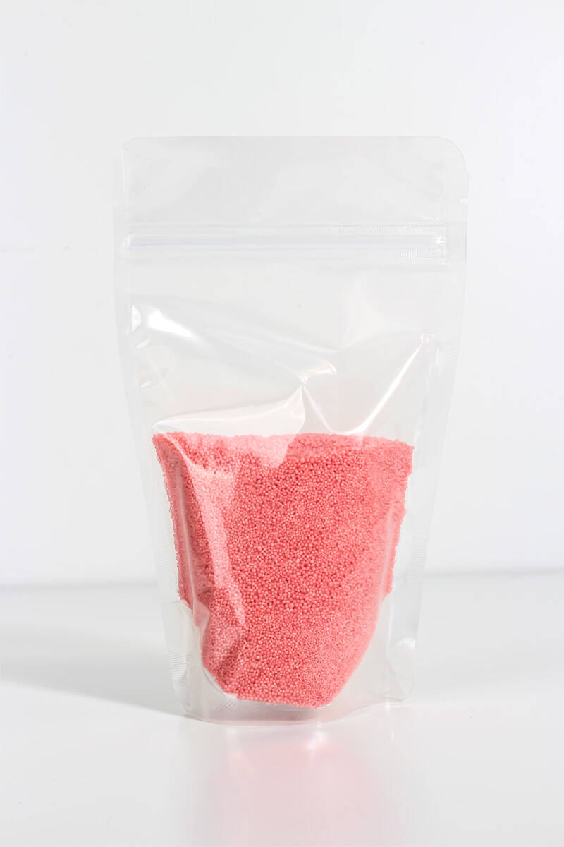 Metalik Frambuaz Renk İnci Tozu Mum 100GR - 1