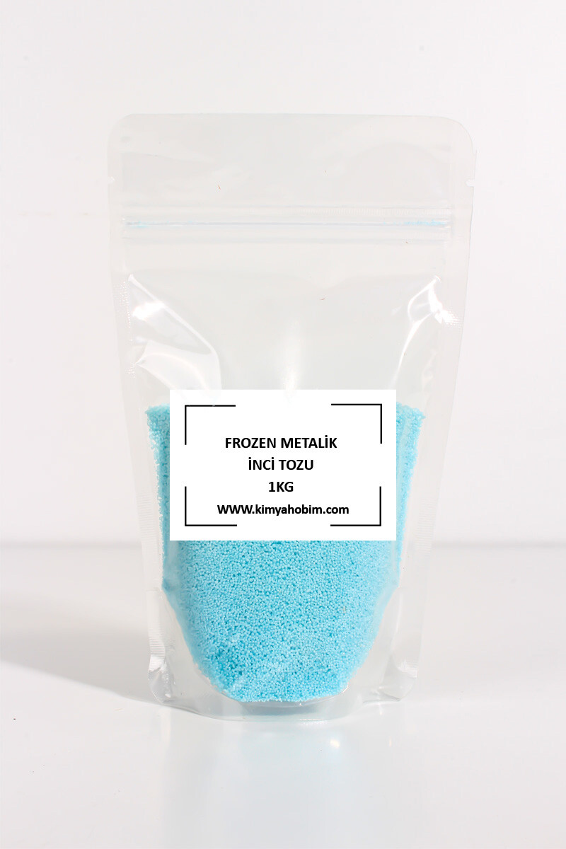 Metalik Frozen Renk İnci Tozu Mum 1KG - 