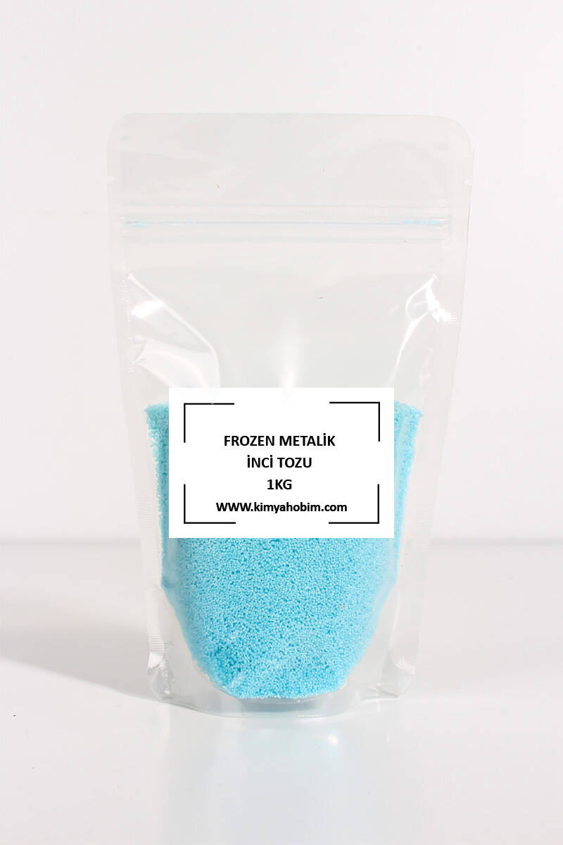 Metalik Frozen Renk İnci Tozu Mum 1KG - 1