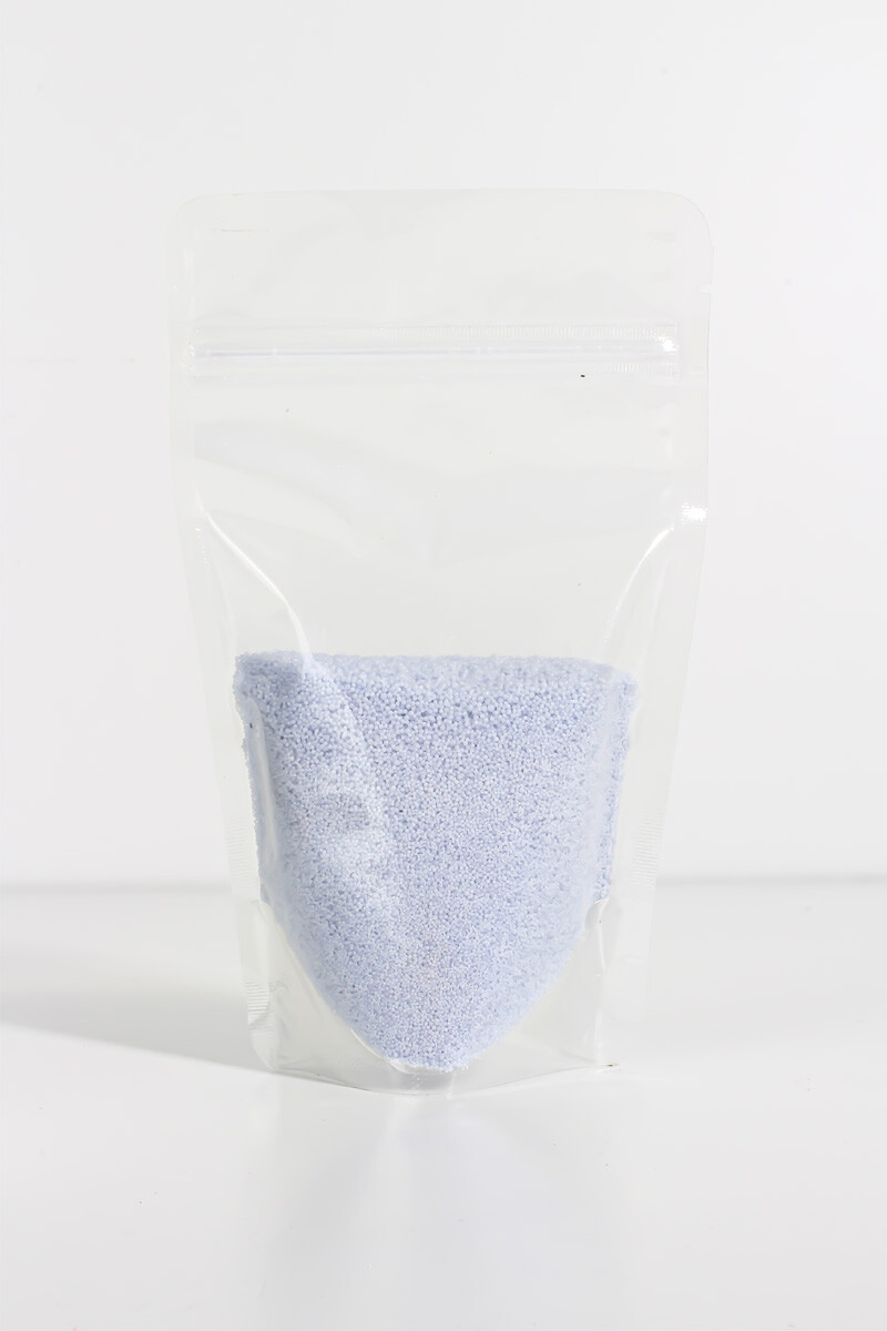 Metalik Parlement Mavi Renk İnci Tozu Mum 100GR - 