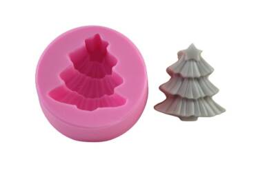 Mini Çam Ağacı Silikon Kalıbı KHA03 - 1