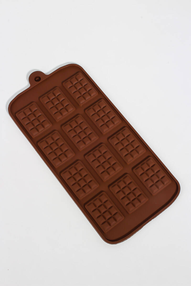 Mini Tablet Tasarımlı Çok Amaçlı Silikon Kalıbı (12 Bölmeli) - 3