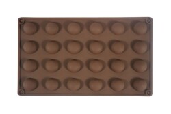 Mini Yarım Küre Desenli 24'lü Silikon Kek Kalıbı KHK058 - 5