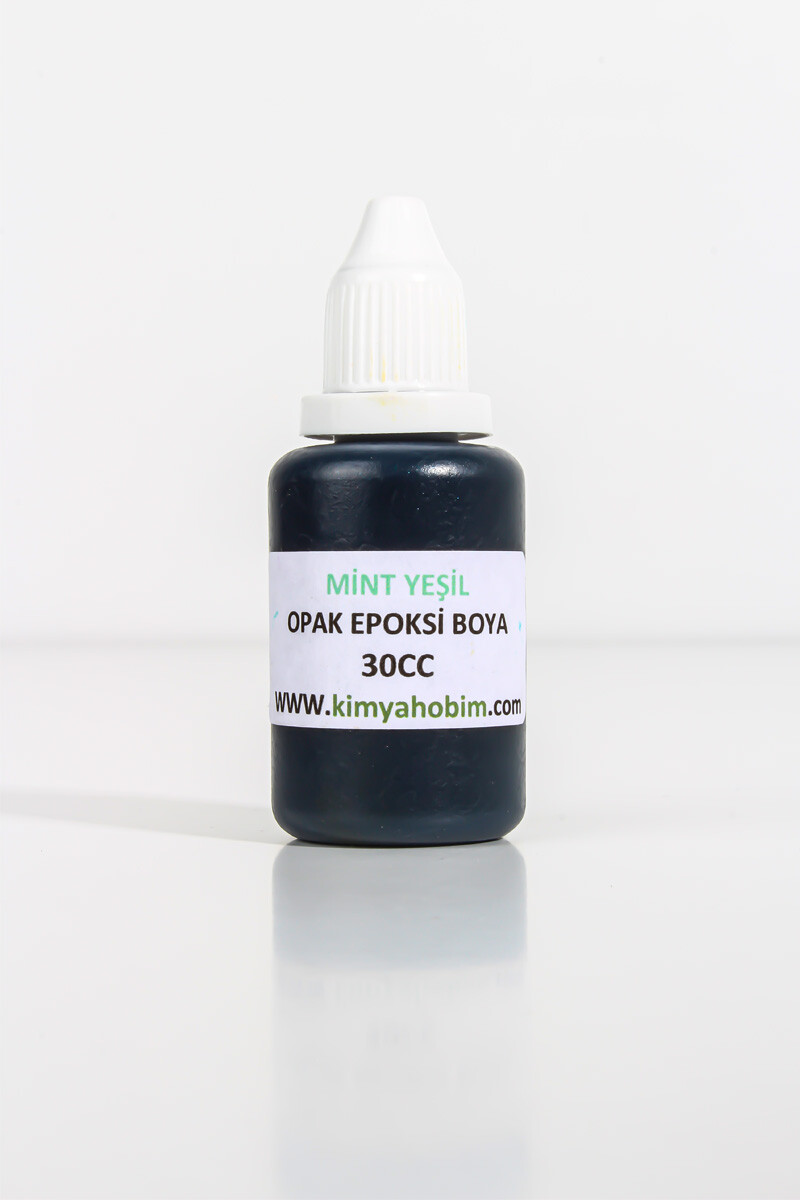 Mint Yeşili Opak Epoksi Boya 30CC - 