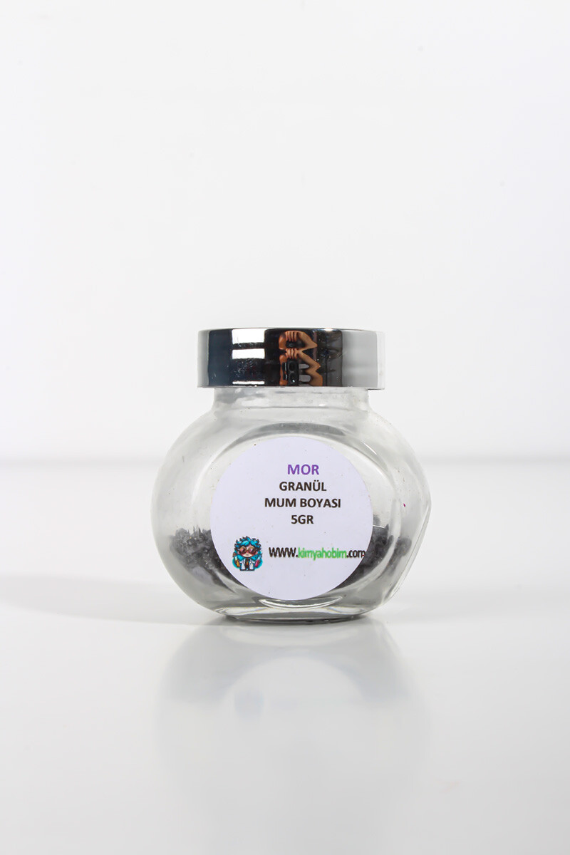 Mor Granül Mum Boyası 5GR - 