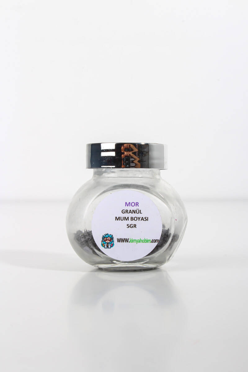 Mor Granül Mum Boyası 5GR - 1