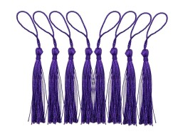 Mor Püskül 8 Adet - 