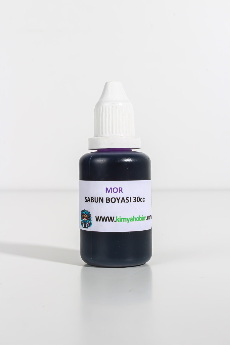 Mor Sıvı Sabun Boyası 30CC - 
