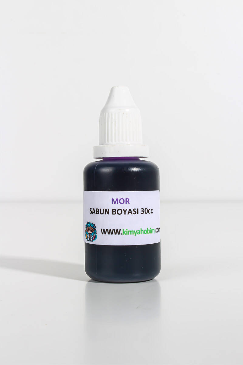 Mor Sıvı Sabun Boyası 30CC - 1