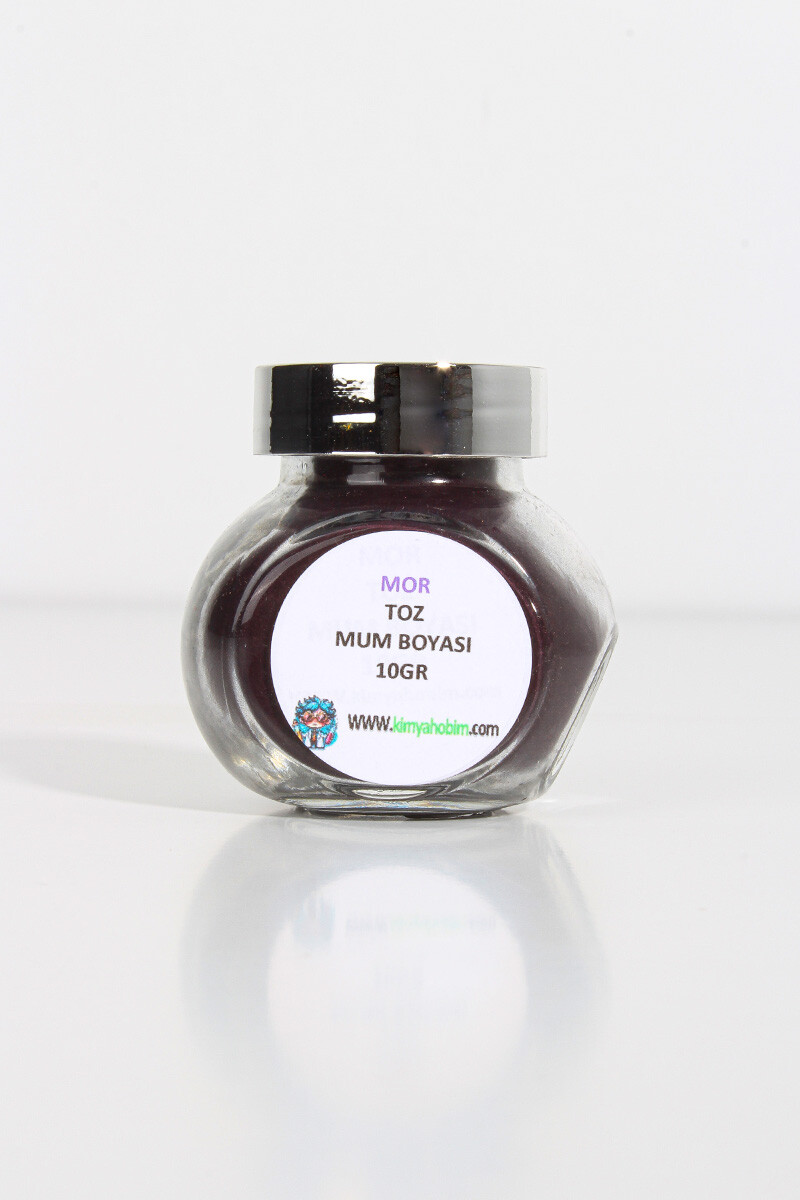 Mor Toz Mum Boyası 10GR - 