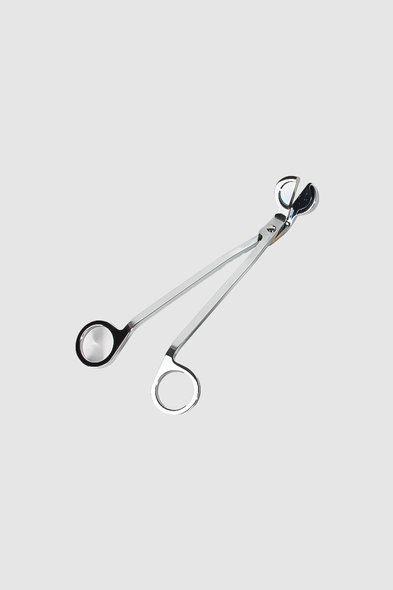 Mum Fitil Kesim Makası Gümüş 