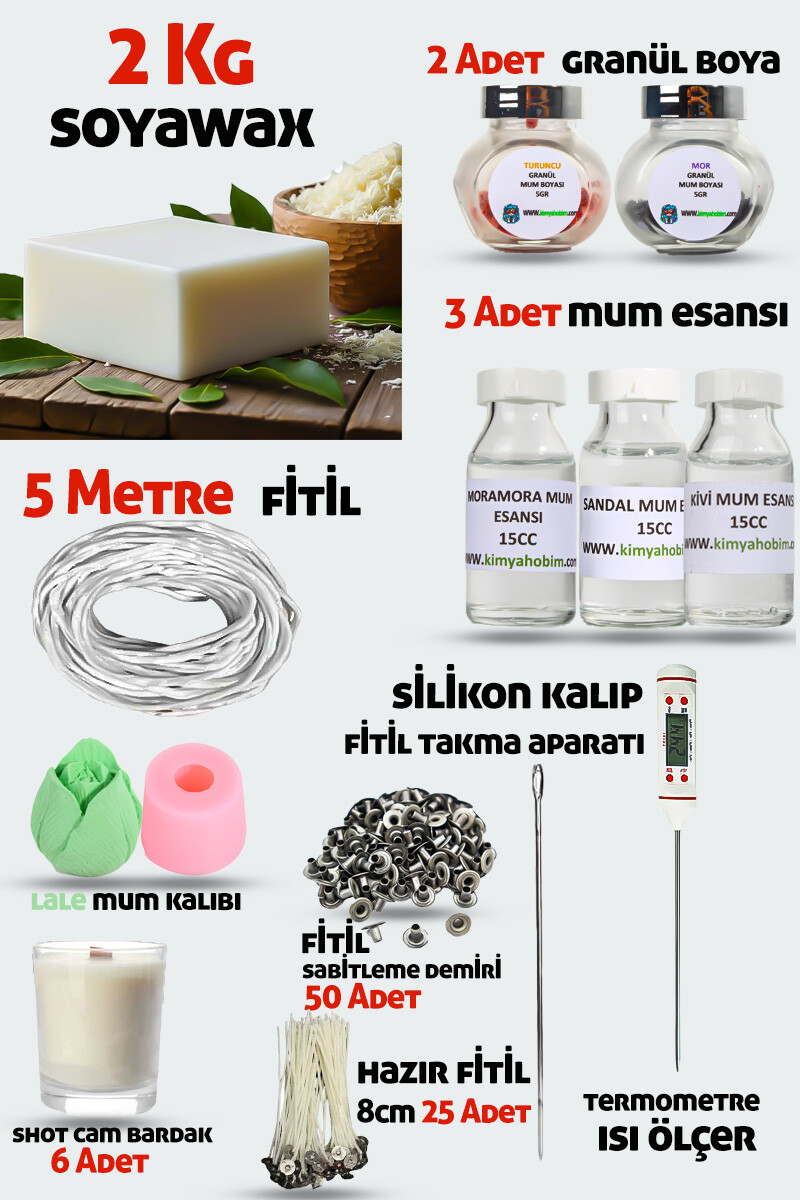 Mum Yapım Seti Soyawax KHMYSS2 - 