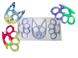 Muşta Set Magnet Epoksi Reçine Kalıbı KHE404 - 2