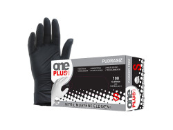 Nitril Eldiven Siyah Renk S Beden - 2