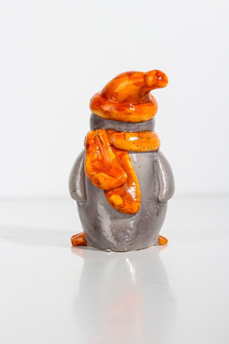 Penguen Silikon Mum Kalıbı KHM20 - 4