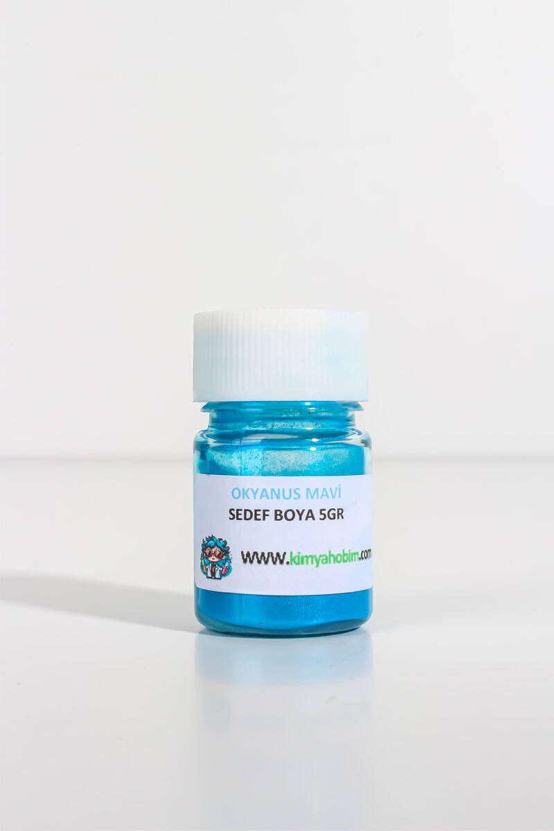 Okyanus Mavi Sedef Boya 5GR - 1