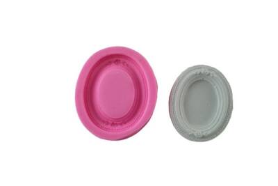 Oval Çerçeve Silikon Kalıbı ÇE-70 - 1