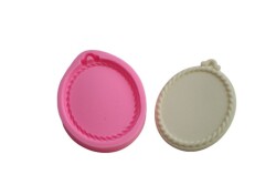 Oval Taban Halatlı Silikon Kalıbı ÇE-26 - 