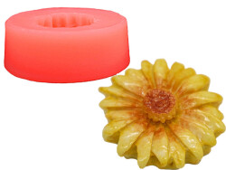 Papatya Silikon Mum Kalıbı KHM155 - 