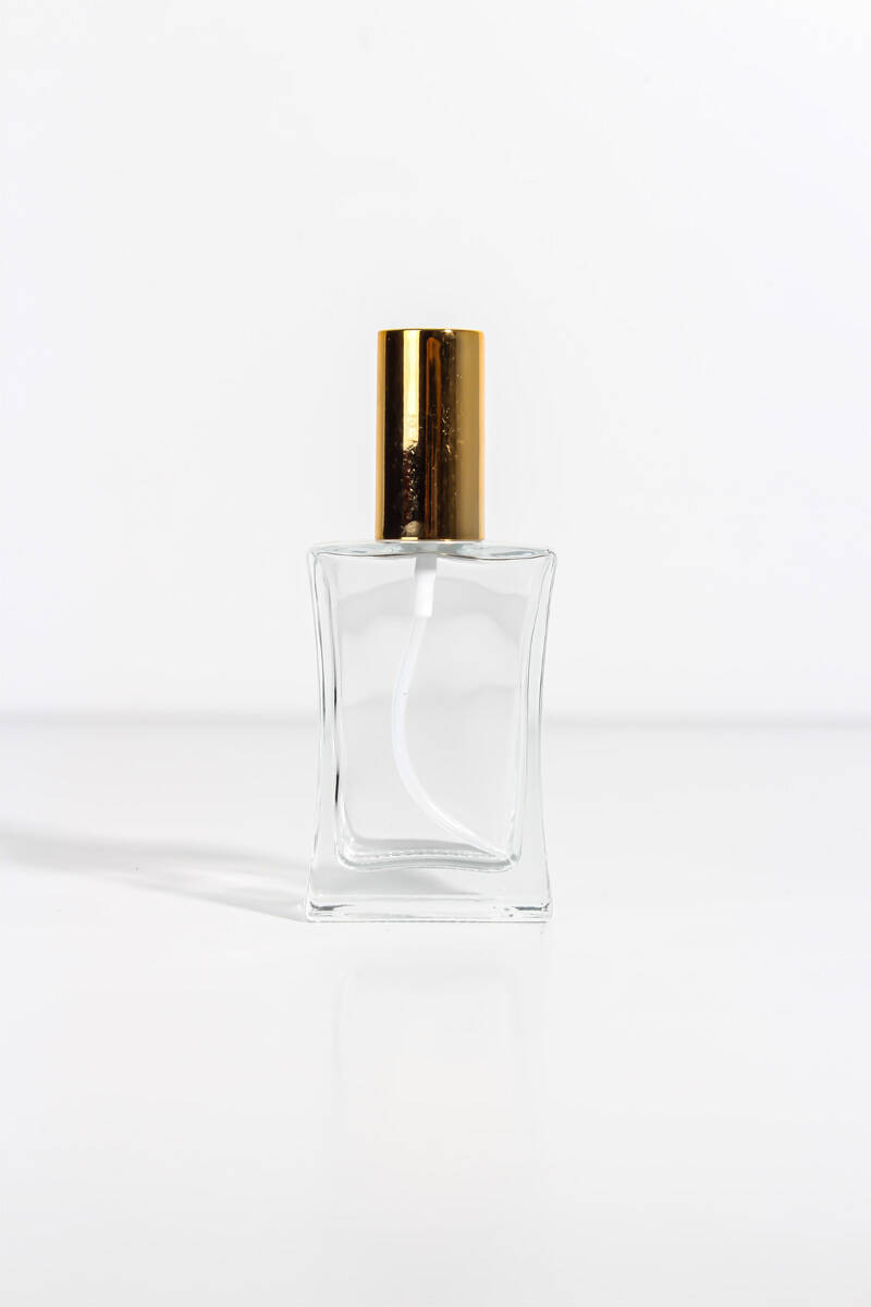 Parfüm Şişesi Gold Kapak - 50 CC 10 Adet - 1