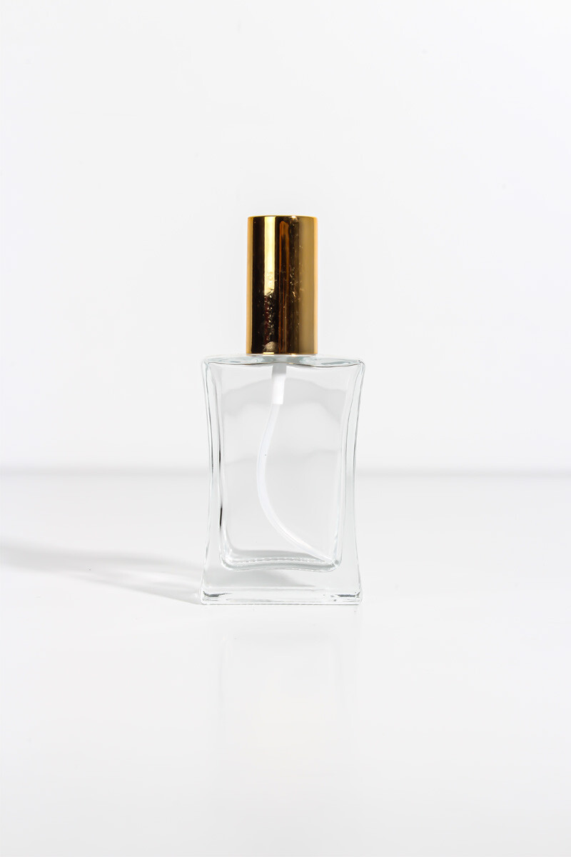 Parfüm Şişesi Gold Kapak - 50 CC 50 Adet - 