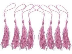 Pembe Püskül 8 Adet - 