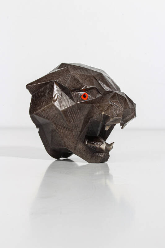 Pars Geometrik Dekoratif Biblo Silikon Mum Kalıbı KHM277 - 2