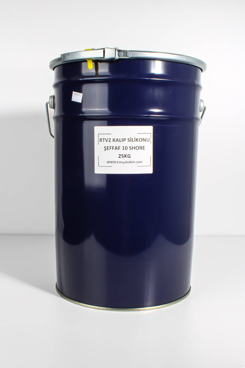 Rtv2 Kalıp Silikonu Şeffaf 10 Shore 25KG - 1