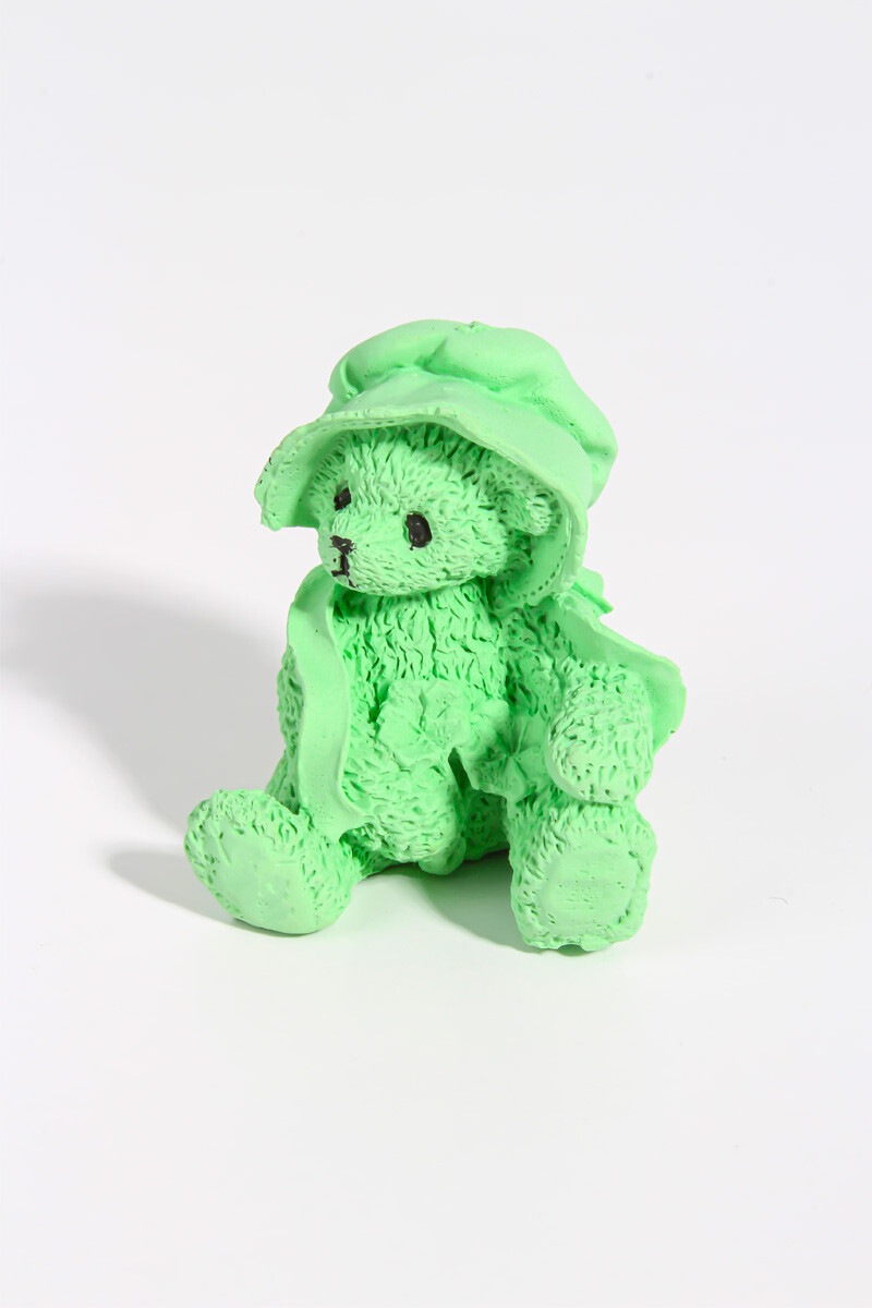 Şapka Detaylı Ayıcık Silikon Mum Kalıbı KHM298 - 2