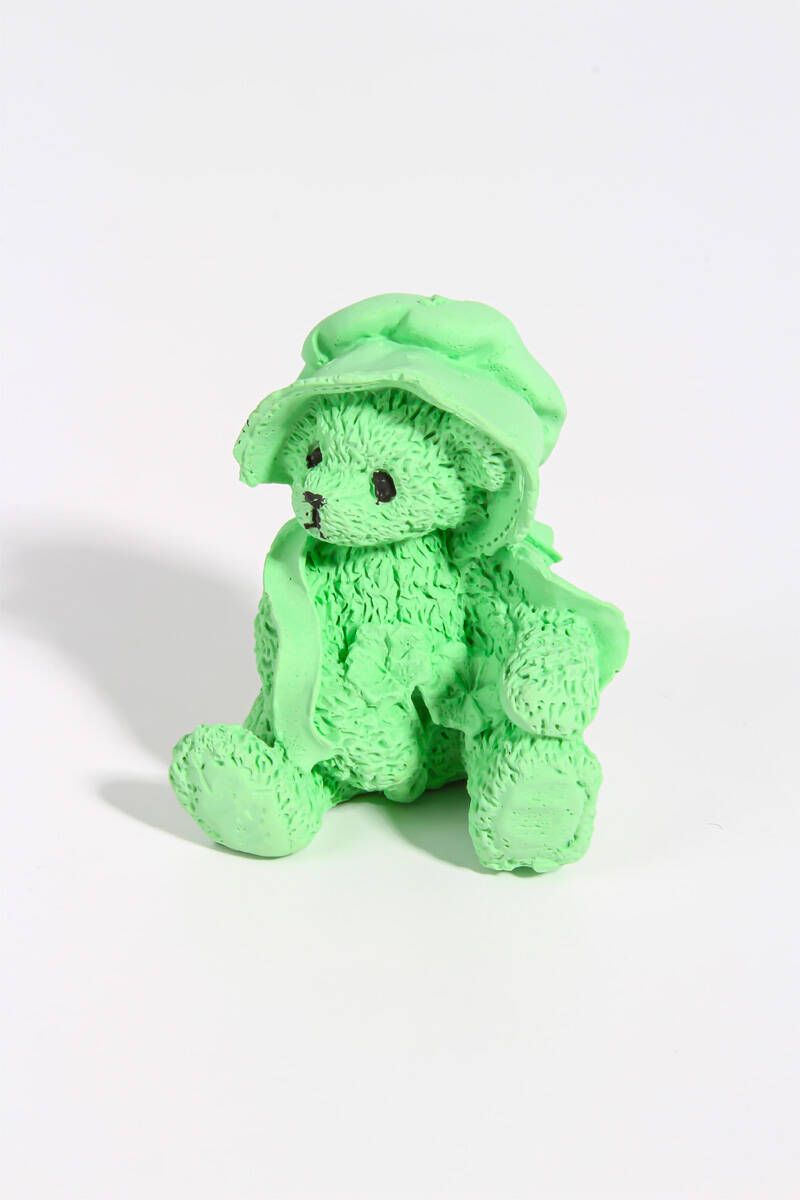 Şapka Detaylı Ayıcık Silikon Mum Kalıbı KHM298 - 2