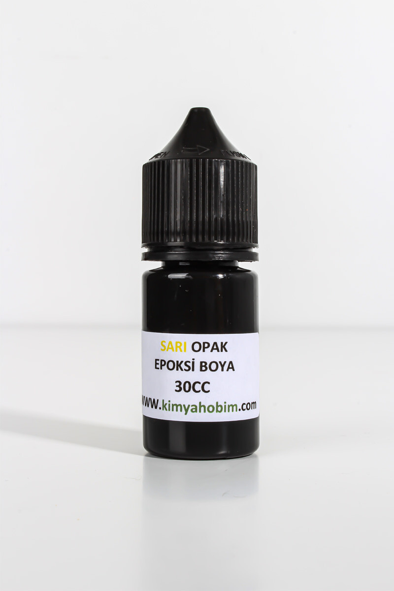 Sarı Opak Epoksi Boya 30CC - 