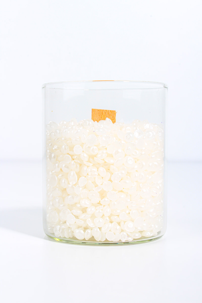 Sedef Beyaz Dekoratif İnci Mum 1KG - 2