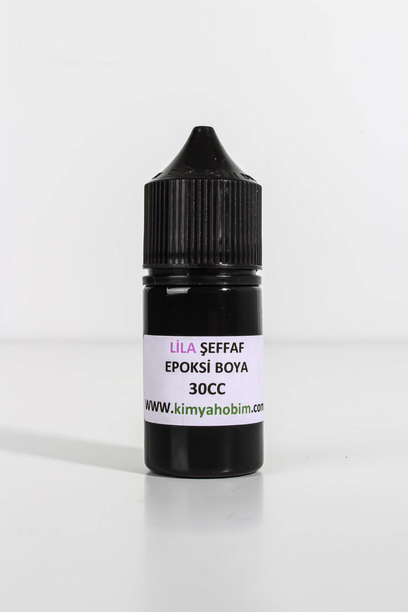 Şeffaf Lila Epoksi Boya 30CC - 1