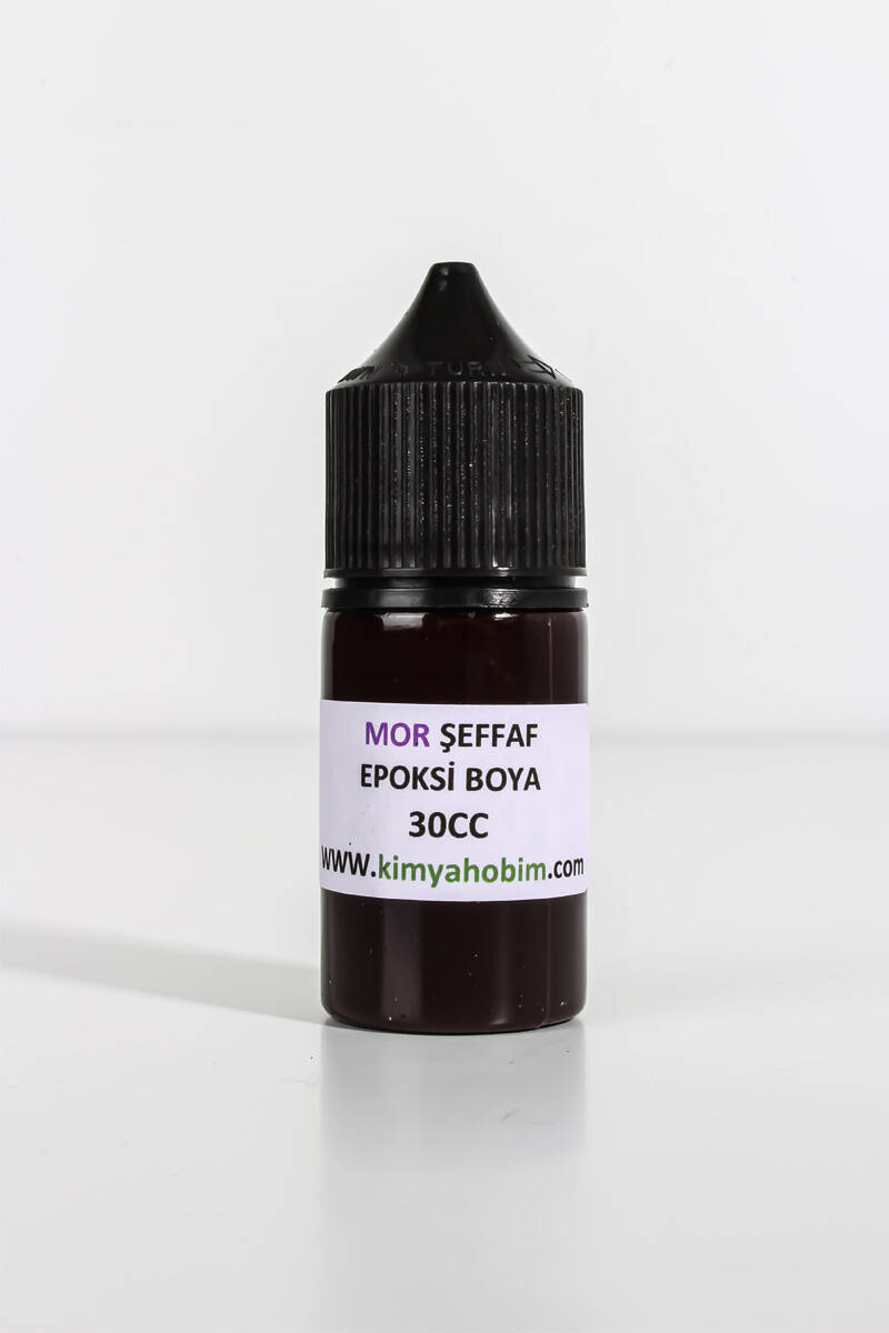Şeffaf Mor Epoksi Boya 30CC - 1