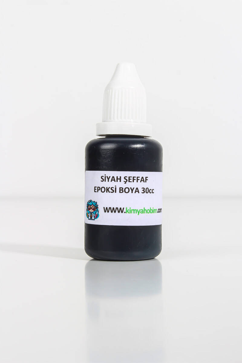 Şeffaf Siyah Epoksi Boya 30CC - 1