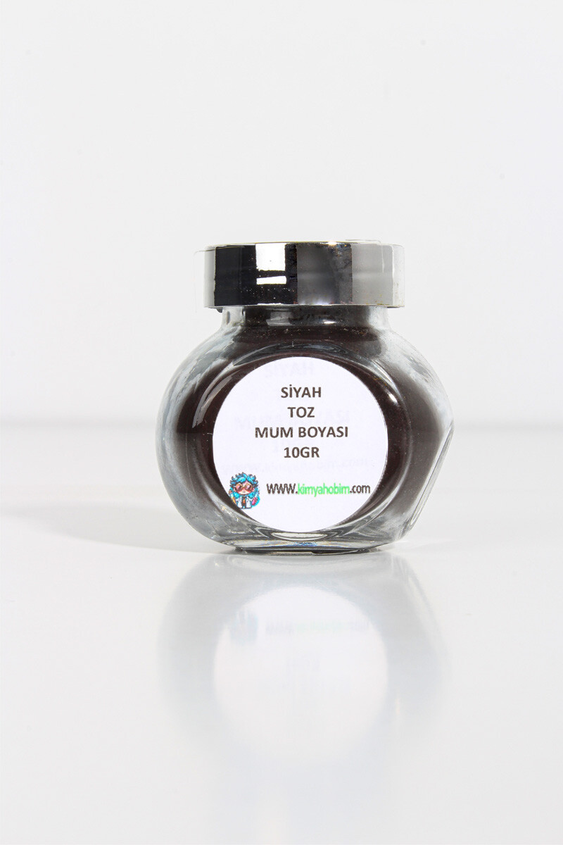 Siyah Toz Mum Boyası 10GR - 