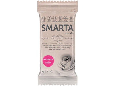 Smarta Modelleme Hamuru Fuşya 100GR - 1