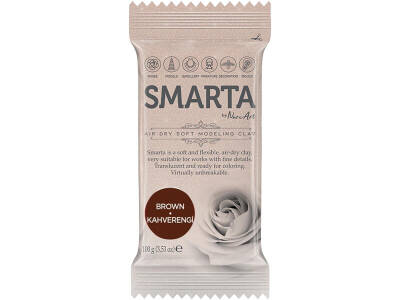 Smarta Modelleme Hamuru Kahverengi 100GR - 1