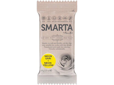 Smarta Modelleme Hamuru Neon Sarı 100GR - 1