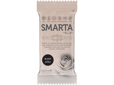 Smarta Modelleme Hamuru Siyah 100GR - 1